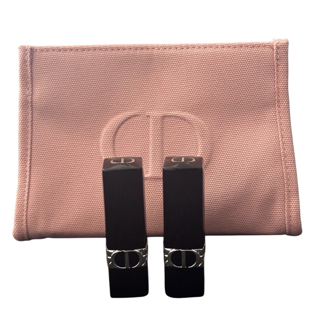 Dior Lipstick Duo+ beaute bag